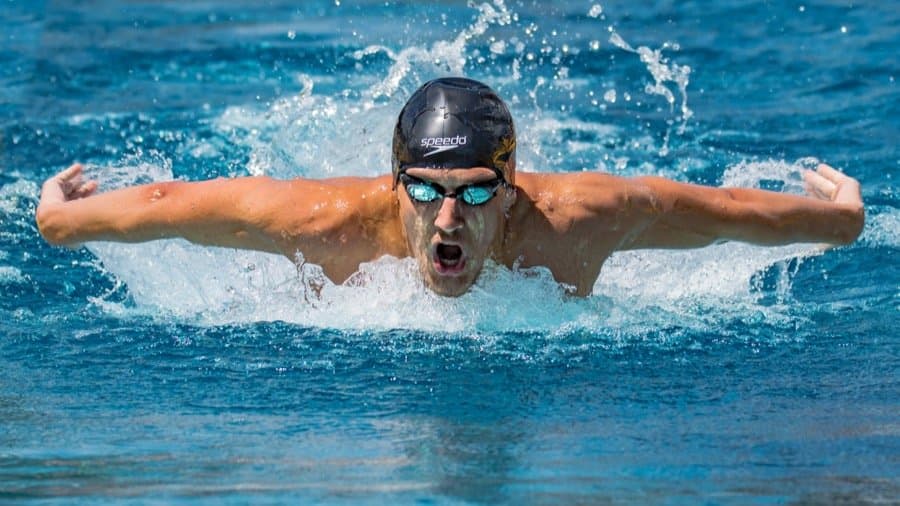 Swimming at KGB Sports, Pune